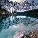 Halo Over Moraine Lake