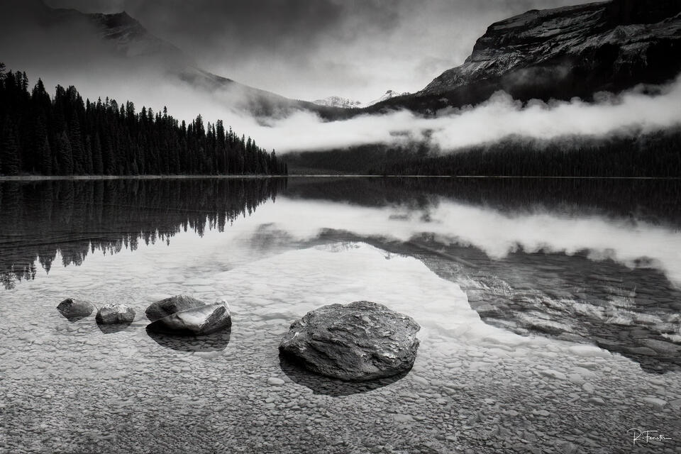 emerald lake monotone