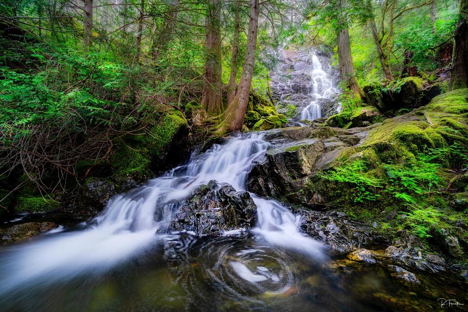 waterfall vancouvef island